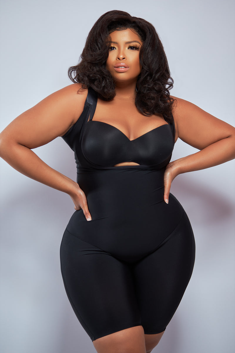 YOLAI Women Open-Bust Slimming Shapewear Tummy Tucking Underbust Body Shaper  Thigh Slimmers Open Crotch Bodysuit, A, Small : : Clothing, Shoes  & Accessories